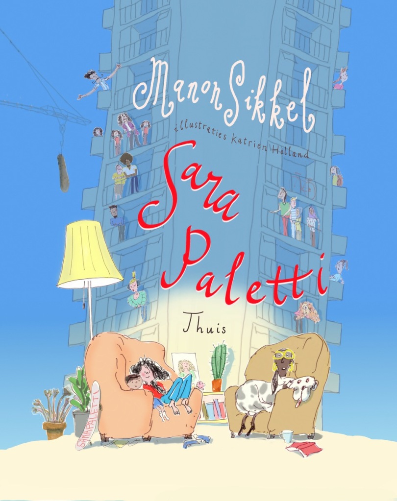 Sara Paletti thema Kinderboekenweek 2023 Bij mij thuis tiplijst aanbeveling best verkochte kinderboek kinderjury Manon Sikkel op haar best
